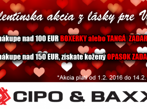 Valentín v CIPO&BAXX