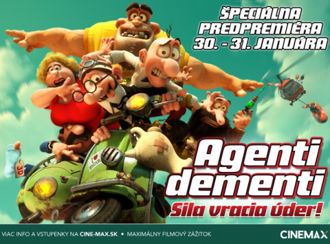 Agenti dementi - predpremiéra