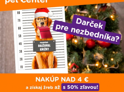 Vyskúšajte svoje šťastie! Nakúpte v predajni Pet Center