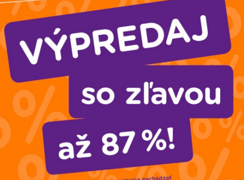 Využite skvelé zľavy až do výšky 87% v predajni PET CENTER