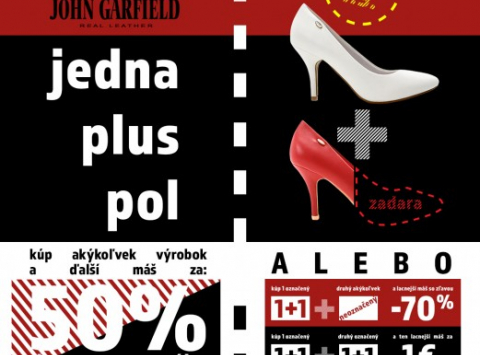 Kúpte si akýkoľvek výrobok v predajni John Garfield a ďalší za 50% ceny prvého