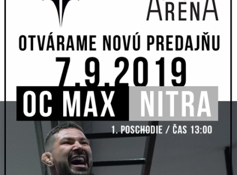 Otvárame pre vás novú predajňu ARENA STORE