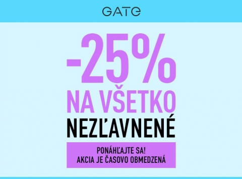 Pripravte sa s -25% zľavou na prichádzajúcu zimu.