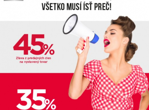 Využite zľavy v outlet predajni HOME&COOK na 1.poschodí