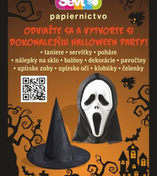 Odviažte sa a vytvorte si dokonalu Halloweensku party.