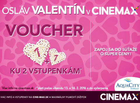 Valentín v CINEMAXe