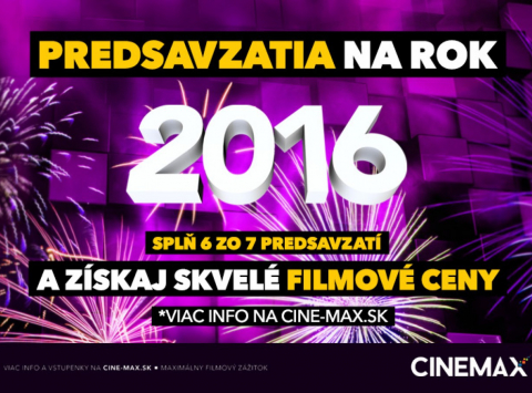 Novoročná súťaž od Cinemax-u