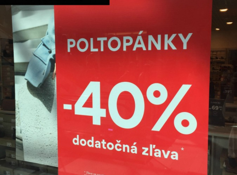 DODATOČNÁ ZĽAVA 40% V CCC!