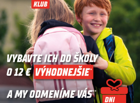 Vybavte vaše deti do školy v SPORTISIME