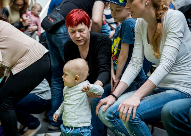 Preteky lezúňov v nákupnom centre OC MAX Trenčín - fotografia č. 1