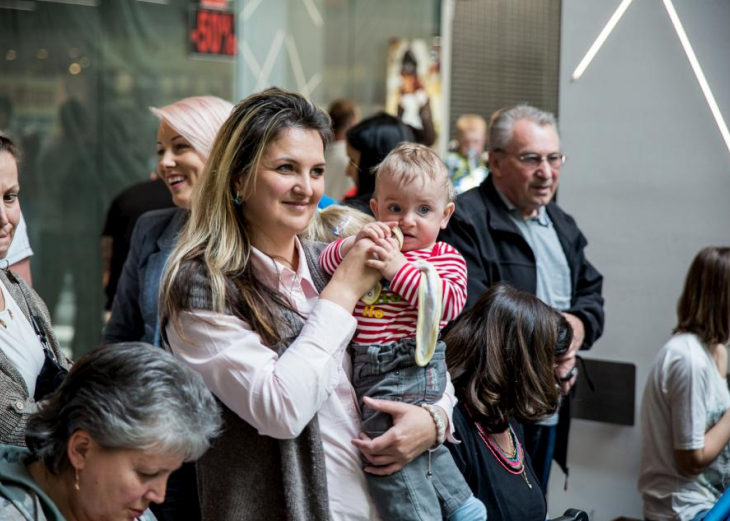 Preteky lezúňov v nákupnom centre OC MAX Trenčín - fotografia č. 1