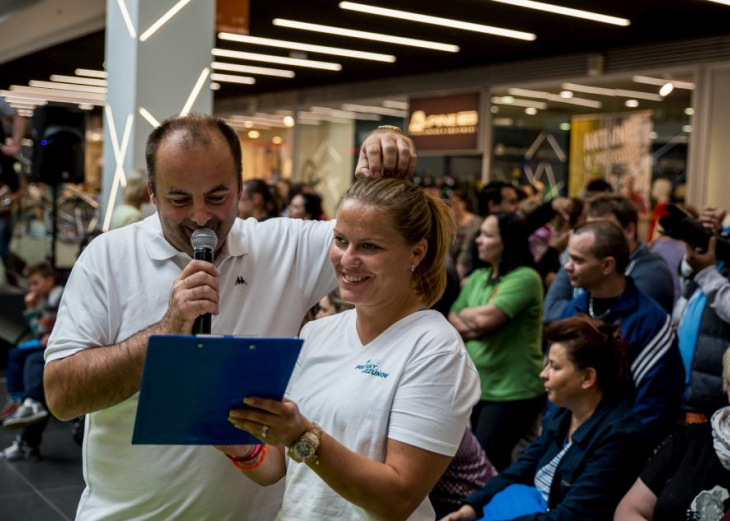 Preteky lezúňov v nákupnom centre OC MAX Trenčín - fotografia č. 1