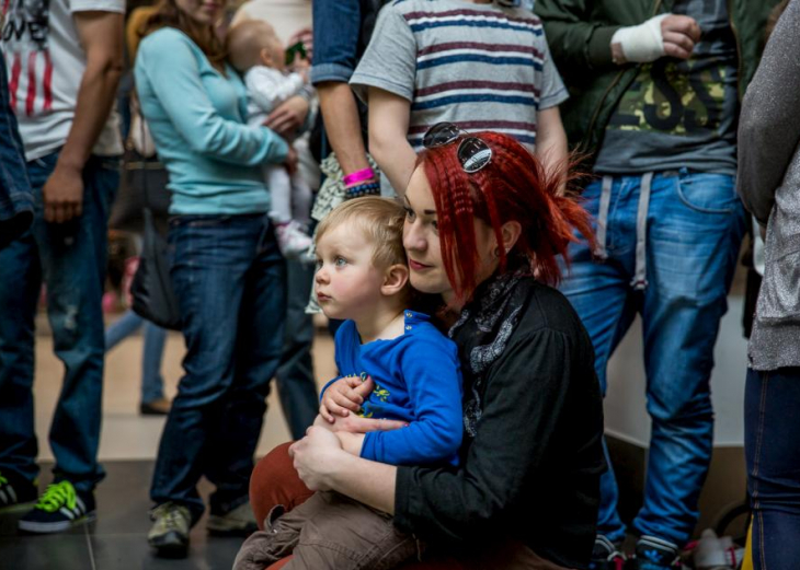 Preteky lezúňov v nákupnom centre OC MAX Trenčín - fotografia č. 1