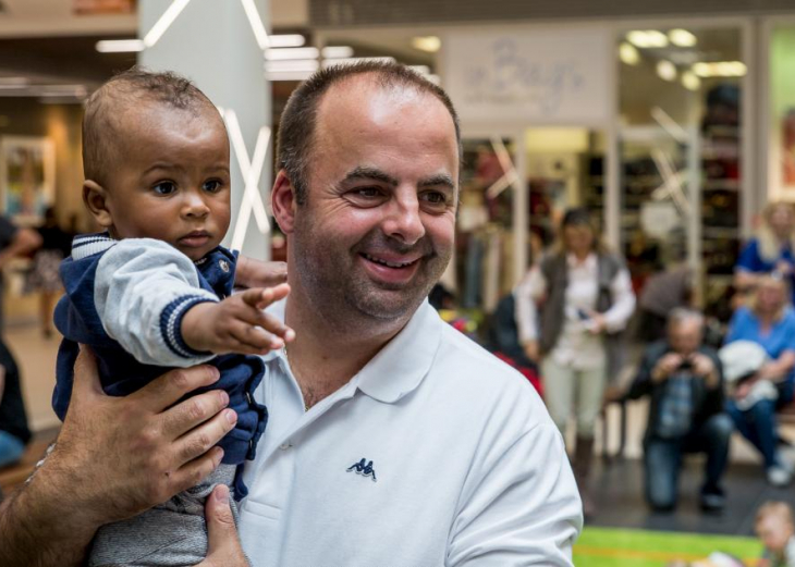 Preteky lezúňov v nákupnom centre OC MAX Trenčín - fotografia č. 1