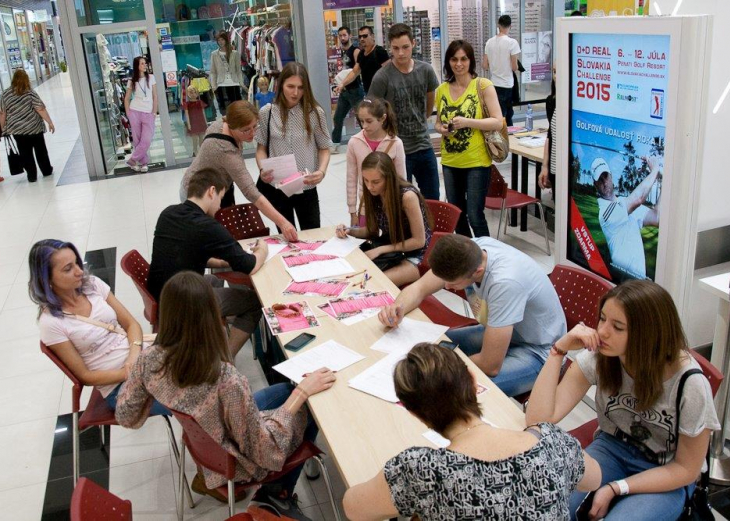 Castingová horúčka v Trenčíne v nákupnom centre OC MAX Trenčín - fotografia č. 1