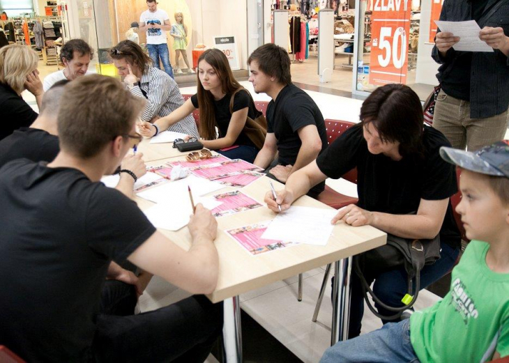 Castingová horúčka v Trenčíne v nákupnom centre OC MAX Trenčín - fotografia č. 1