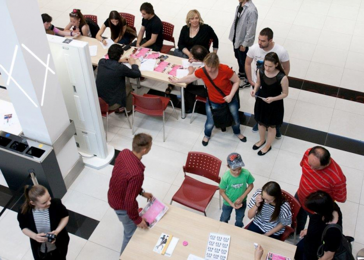 Castingová horúčka v Trenčíne v nákupnom centre OC MAX Trenčín - fotografia č. 1