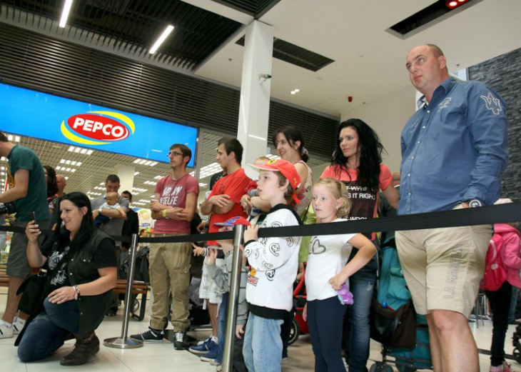 Preteky lezúňov v nákupnom centre OC MAX Trenčín - fotografia č. 1