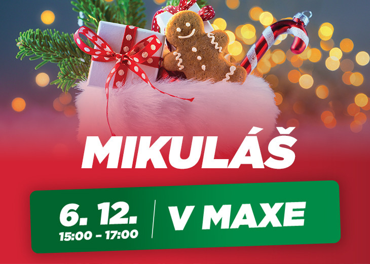 Mikulášska nádielka v nákupnom centre OC MAX Poprad