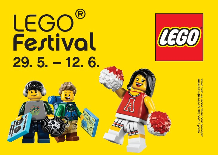 LEGO® festival v nákupnom centre OC MAX Nitra