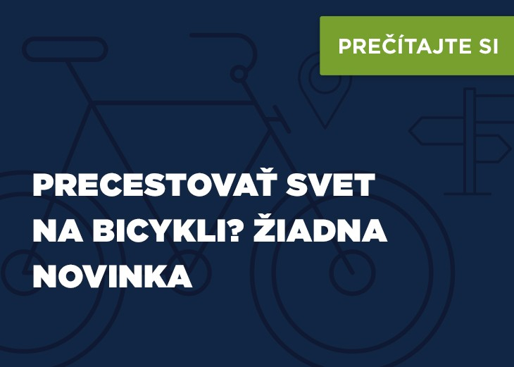 Precestovať svet na bicykli? Žiadna novinka v nákupnom centre OC MAX Trenčín