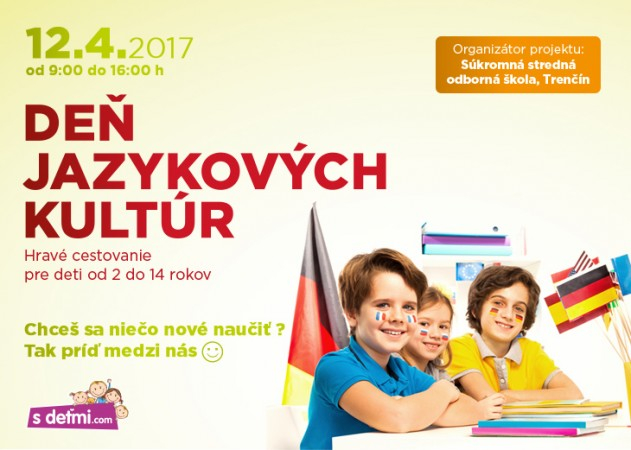 12.4.2017 DEŇ JAZYKOVÝCH KULTÚR v nákupnom centre OC MAX Trenčín