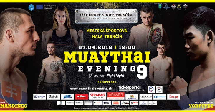 Váženie zápasníkov k adrenalínovým zápasom v K1, Muay Thai, MMA a Boxe v nákupnom centre OC MAX Trenčín