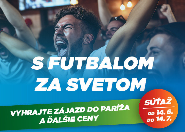 S FUTBALOM ZA SVETOM v nákupnom centre OC MAX Trnava