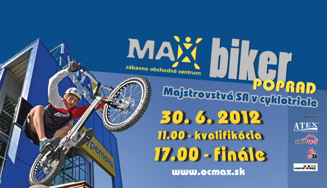 MAX BIKER v nákupnom centre OC MAX Poprad