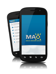 MAX do vrecka - Android aplikácia v nákupnom centre OC MAX Nitra