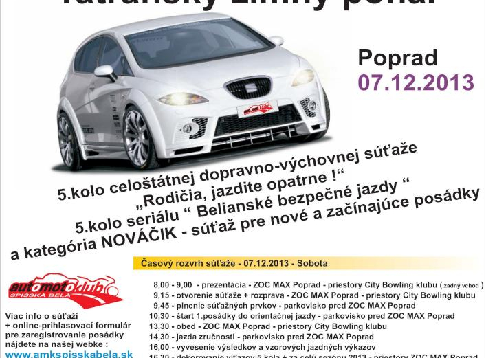 TATRANSKÝ ZIMNÝ POHÁR v nákupnom centre OC MAX Poprad