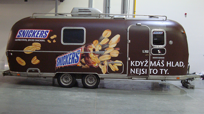 Snickers v nákupnom centre OC MAX Trenčín