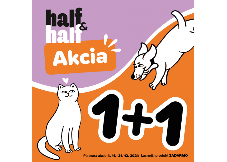 HALF & HALF AKCIA, Obchodné a nákupné centrum MAX Poprad 