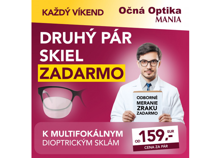 Druhé sklá úplne ZADARMO!, Obchodné a nákupné centrum MAX Poprad 