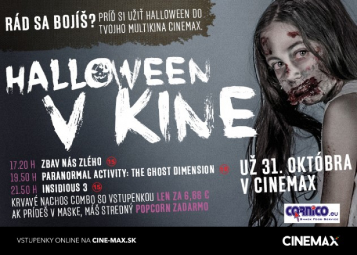 na Halloween sme si pre Teba pripravili špeciálny program, Obchodné a nákupné centrum MAX Nitra