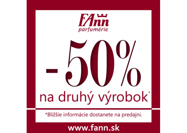 Druhý za polovicu -  2. za 50%, Obchodné a nákupné centrum MAX Nitra