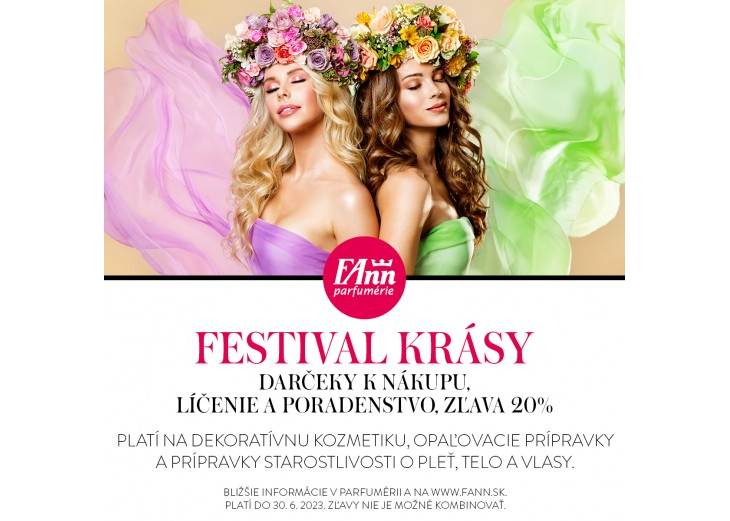 Príďte osláviť Festival krásy, Obchodné a nákupné centrum MAX Trenčín