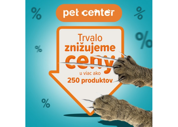 Viac ako 250 produktov pre psy a mačky, Obchodné a nákupné centrum MAX Trenčín