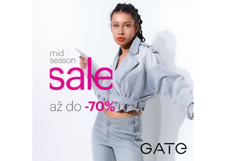 Nenechajte si ujsť Mid Sale v Gate!, Obchodné a nákupné centrum MAX Trenčín