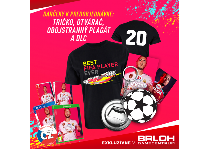 V predajni BRLOH práve odštartovali predobjednávky na hru FIFA 20, Obchodné a nákupné centrum MAX Trnava