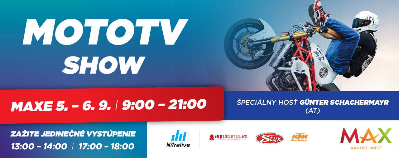 MOTOTV SHOW v MAX Nitra