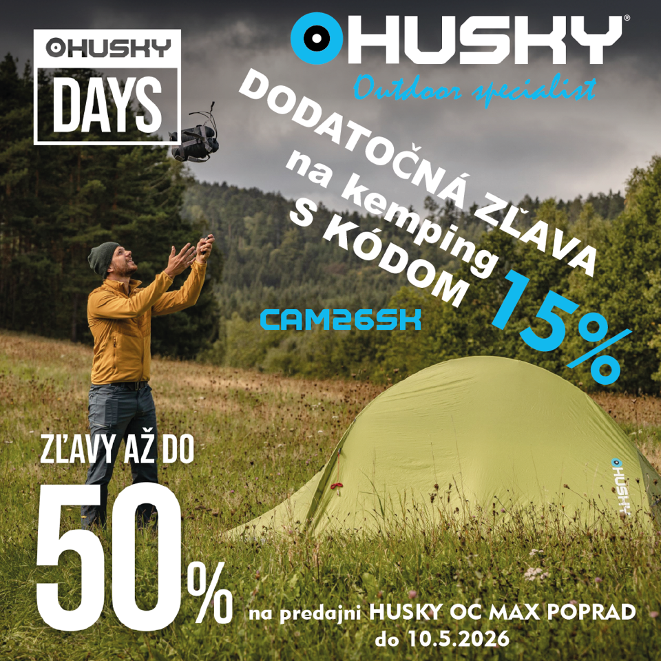 HUSKY DAYS sú tu!