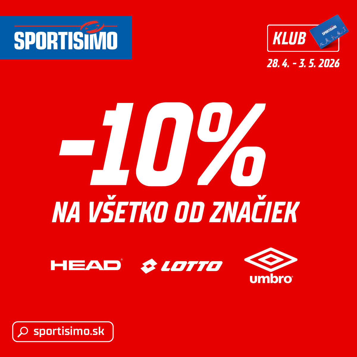 Plánujete nákup nového športového vybavenia alebo oblečenia?